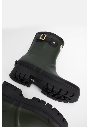 Barbour Raelynn Bot Ol12 Olive-black Yeşil