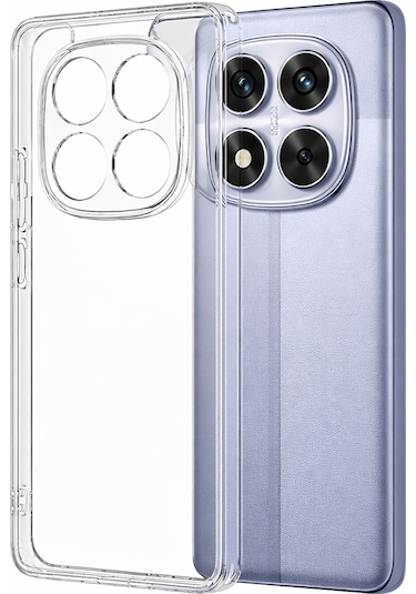 Redmi Note 14 Pro 5g / Note 14 Pro Plus 5g Uyumlu Kılıf Şeffaf Kamera Korumalı 3d