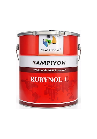 Şampiyon Rubynol C Kırmızı Lityum Kova Gres Yağı 14 KG
