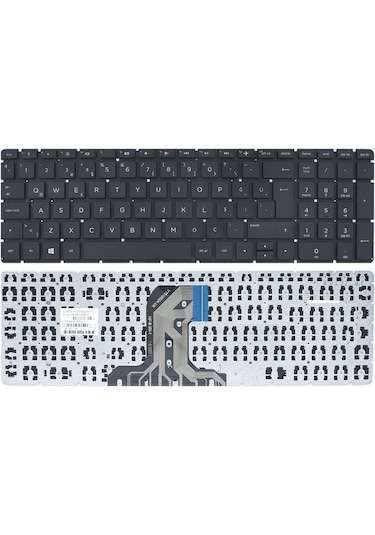 Nk-Kr30124 - HP Uyumlu V151802As1 Us Notebook Klavye - Tuş Takımı / Siya - 529582411