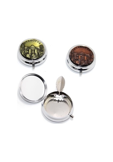 Kabartmalı Yöresel Tekli Küllük Kutusu 2alk113 Çok Renkli