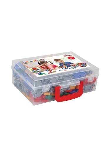 Pilsan Building Blocks Çantalı 128  Parça