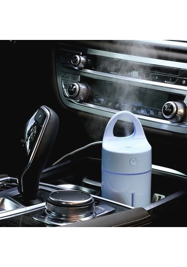 Agoodshop 1.5w - 2w 175ml Mini Taşınabilir Usb Negatif Iyonlar Nemlendirici Renkli Led Işıklı Güzellik