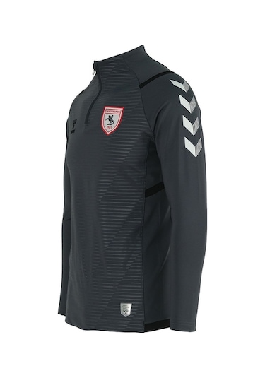23/24 Hummel Samsunspor Antrenman Eşofman Tek Üst Antrasit