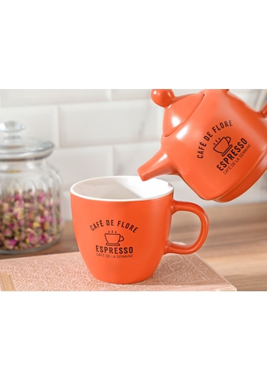 Madame Coco Grand Demlik 1kcayd0130300-280ml-kiremit