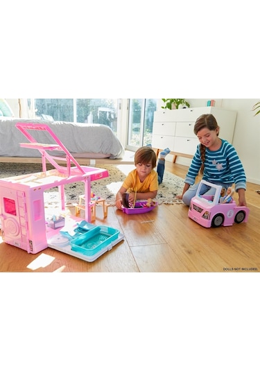 Barbie'Nin Üçü Bir Arada Rüya Karavanı    Ghl93