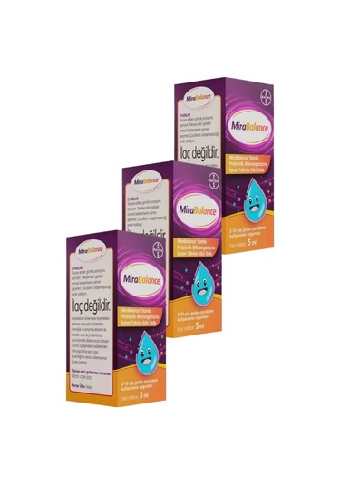 Mirabalance Probiyotik Damla 5 Ml X 3 Adet