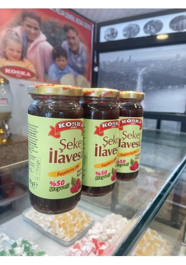 Koska Şeker İlavesiz Ahududu Reçeli 270 Gr 1 Adet