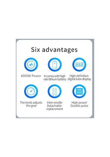 Hallow 8000 W Yüksek Güçlü Çift Darbe Punta Kaynak Makinesi