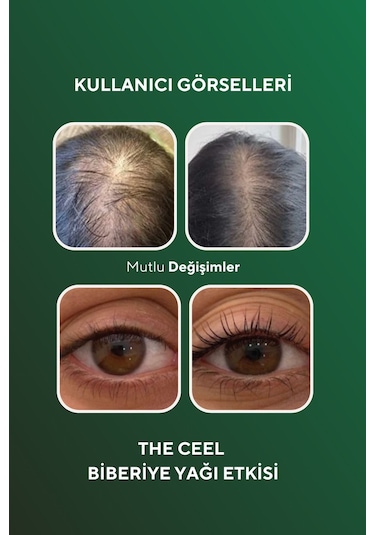 The Ceel Biberiye İçerikli Saç Bakım Yağı 50 ML