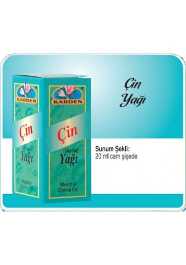 Karden Çin Yağı 20 ML