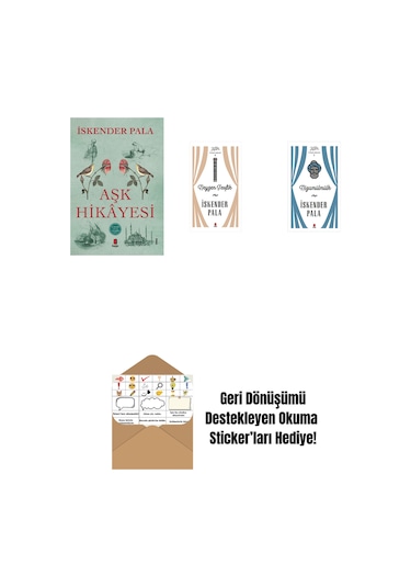 Aşk Hikâyesi + Neyzen Tevfik Ciltli + Nizamülmülk Ciltli + Okuma Sticker'ları