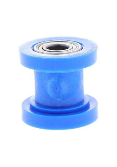 Zcjb Magideal Motosiklet 10mm Zincir Kasnak Gergi Kılavuz Tekerlek Araba Mavi