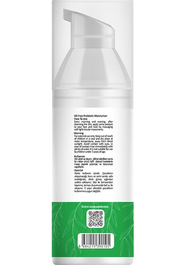 Alls Biocosmetics Yağsız Prebiyotik Nemlendirici Krem 50 ML