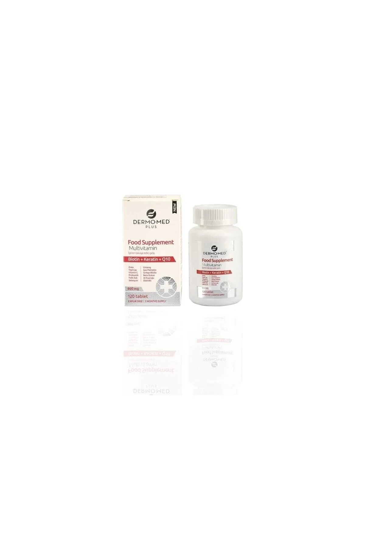 Dermo-med Plus Multivitamin 120 Tablet