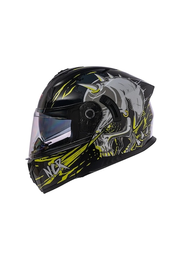 Ncr Vega Uzaylı Sarı Çene Açılır Kask Sarı Sarı