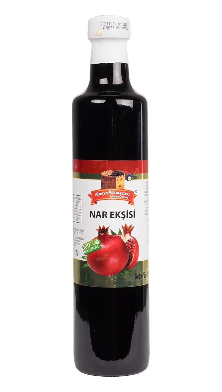 Nar Ekşisi Cam Şişe Net 675 Gr