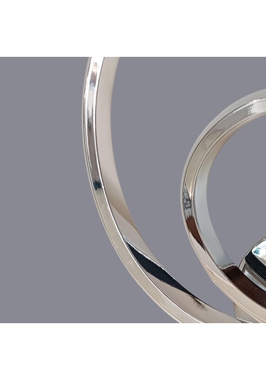 Lanor Çember Led Gümüş Aplik Gümüş