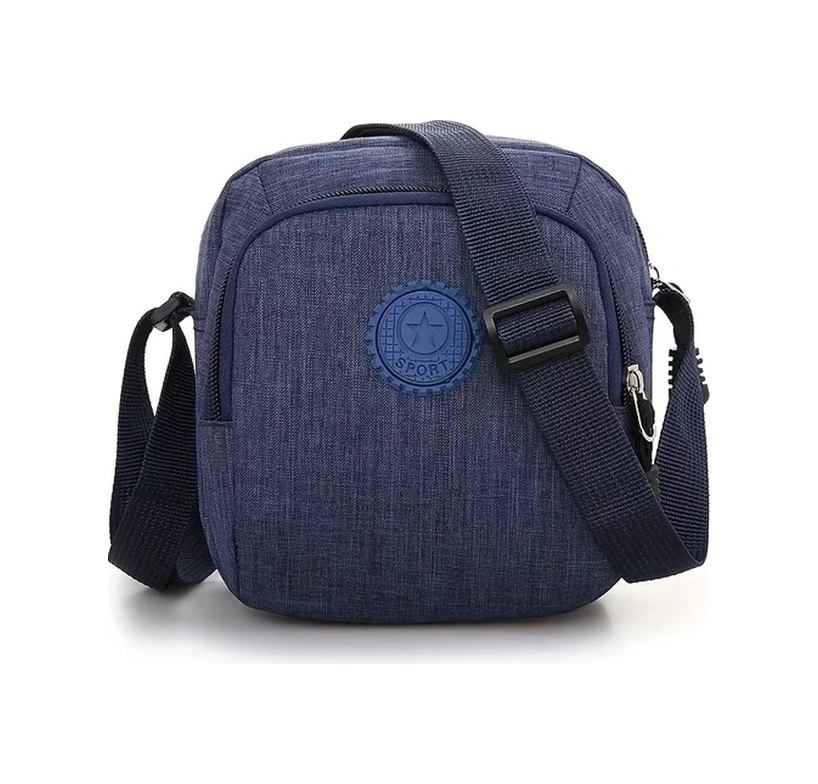 Gateesat Gri Mini Şık Crossbody Çanta - Fermuarlı Günlük Telefon Çantası Gri