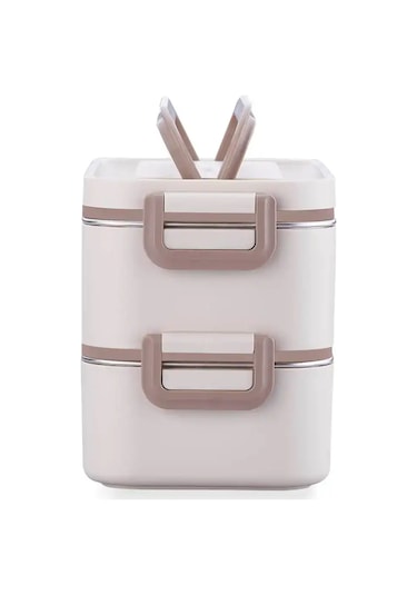 Korkmaz Essentials Warm Krem Sefer Tası 2000 Ml A5652-1 Çok Renkli