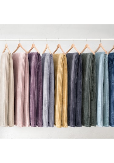 Yataş Bedding Holly Wellsoft Battaniye (Tek Kişilik) - Ekru