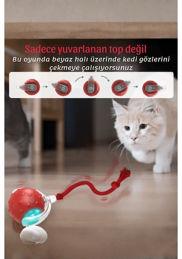 Işıklı Otomatik Hareket Eden Top