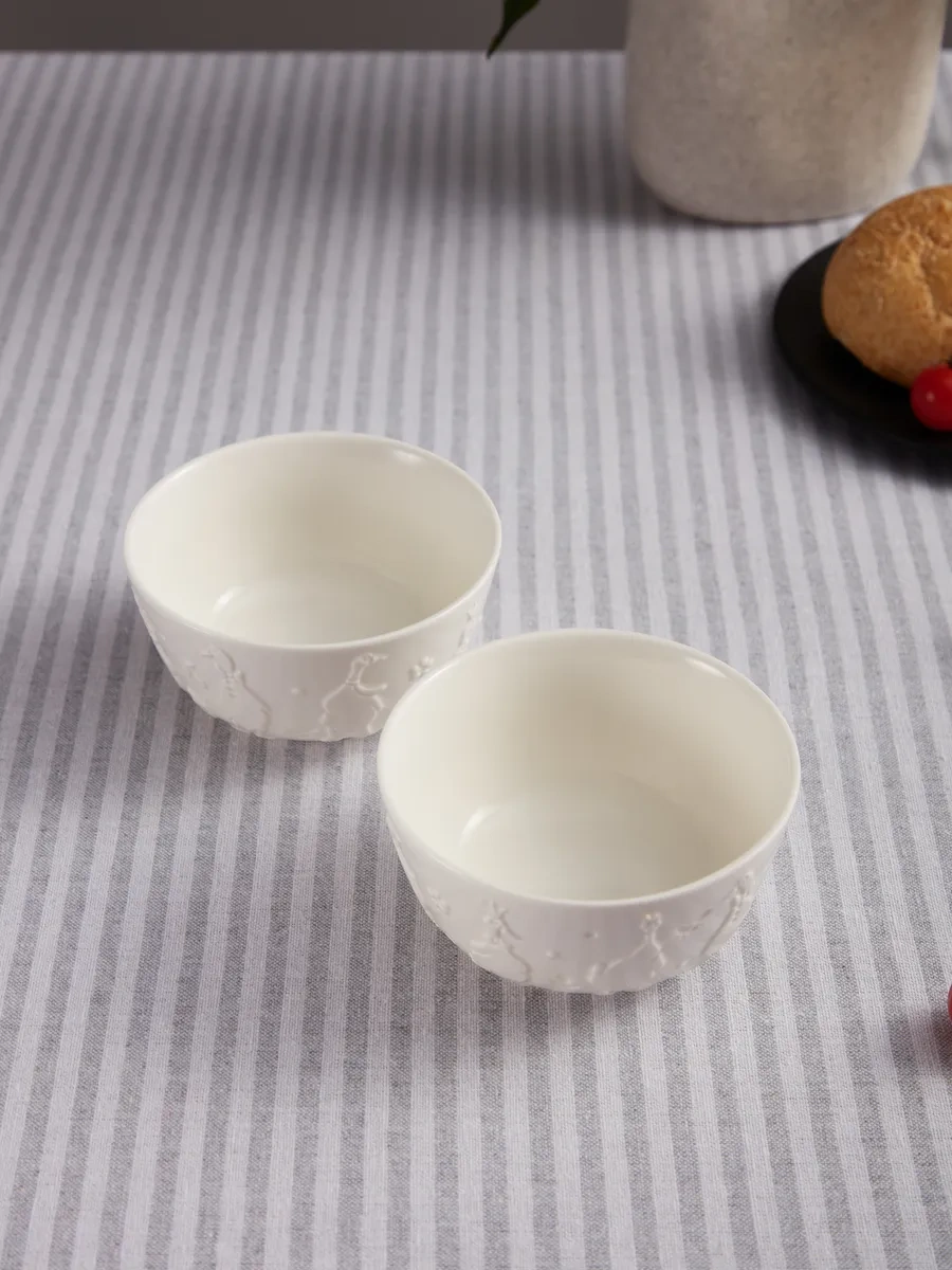 Lefard "family Farm" 350 Ml 2'li Porselen Sosluk Seti 317513628 Beyaz