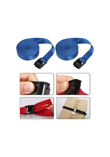 Homyl 2 Adet Bağlama Askıları Aşınmaya Dayanıklı Koyu-mavi