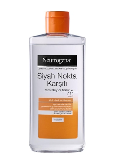 Neutrogena Siyah Nokta Karşıtı Yağsız Temizleyici Tonik 200 ML