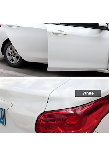 Dacia Sandero Oto Araç Kapı Koruma Fitili 5 Metre Parlak Beyaz Renk