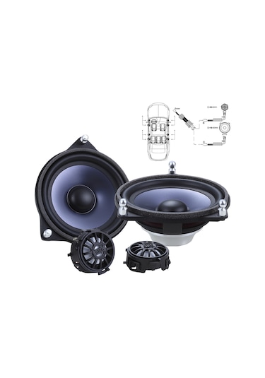 STEG BZ40A 10CM HOPARLÖR SİSTEMİ UPGRADE AUDIO Mercedes Benz