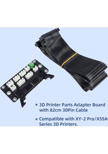 Xy-2 Pro / X5sa Serisi 3d Yazıcı İle Uyumlu 82 Cm 30pin Çok Renkli