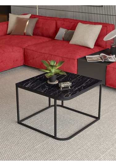 Orta Sehpa Tekli Damla Bendir Siyah