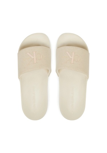 Calvın Kleın Kadın Terlik Yw0yw01835-aeo Krem