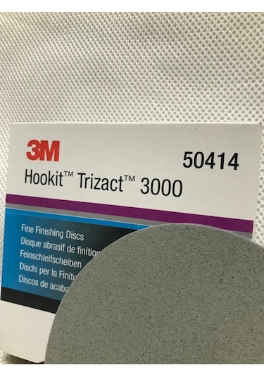 3M 50414 Trizact Hookit P3000 Hassas Finisaj Diski 150Mm (466252585)