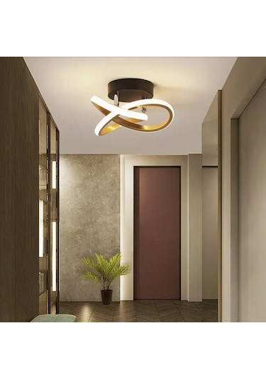 Burenze Burenze Modern Plafonyer Tavan Led Avize Krom 2 Adet Set Fiyat Ledli Avize -burenze763 Krom