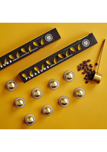 Kahve Dünyası Pleasure Vanilya Aromalı Espresso Kapsül Kahve 10 Kapsül