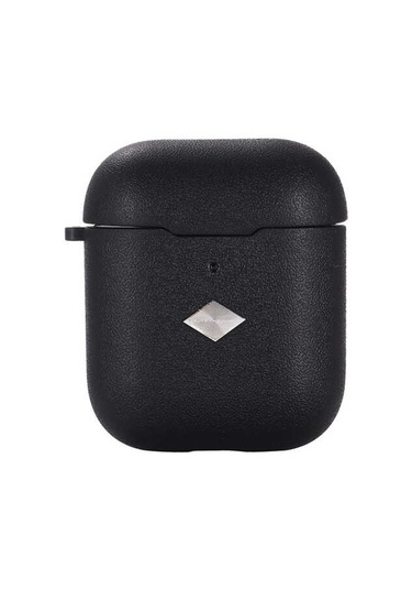 Ekılıf - Airpods 1.nesil Uyumlu - Kılıf Darbelere Karşı Dayanıklı Koruyucu Silikon Kılıf Airbag 19 - Siyah