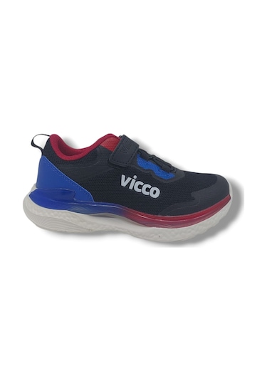Vicco Yancy Çocuk Siyah - Saks Mavi Spor Ayakkabı Siyah