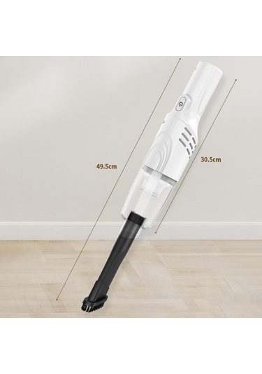 Maiyame Kablosuz Araç Süpürgesi - 5000pa Güçlü Emiş, Usb Şarj, 1200mah Pil 30.5cm