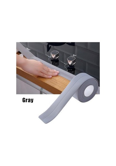 Dayanıklı Su Geçirmez Bant Köşe Etiket Yüzeyi Pürüzsüz Gray Diğer