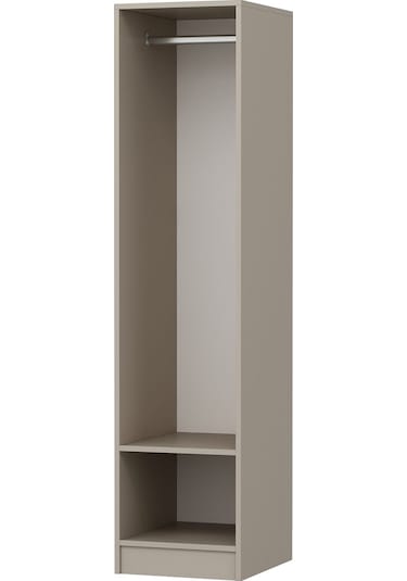 Minar Kale 1 Kapaklı Dolap Mebran Panjur 190cm - Kumtaşı/kumtaşı - Askılıklı Kumtaşı