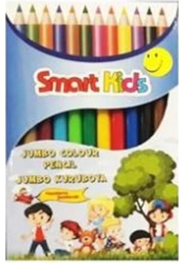 Smart Kıds Kuru Boya Jumbo 12 Renk 2972
