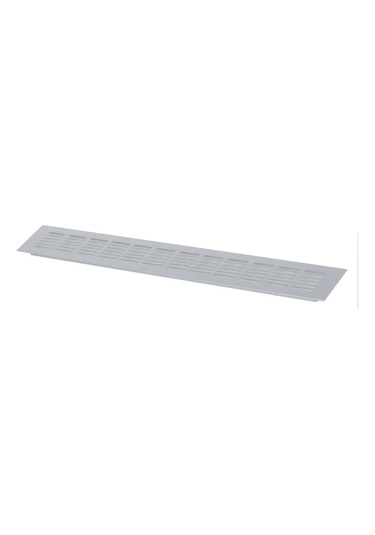 Aksmebel Havalandırma Izgarası 480x60 Mm Metal 2 Adet Düz Gümüş 271394170