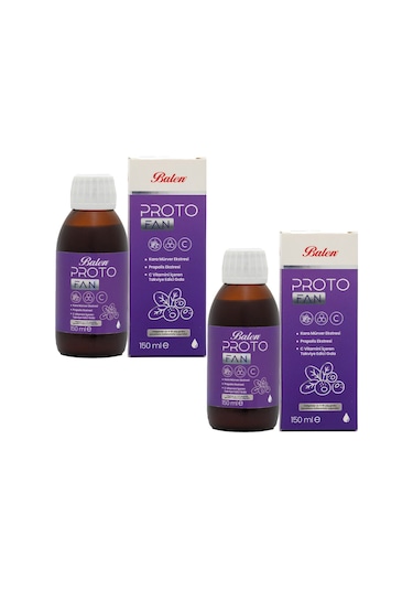 Balen Protofan Propolis Kara Mürver Ekstresi 2 x 150 ML
