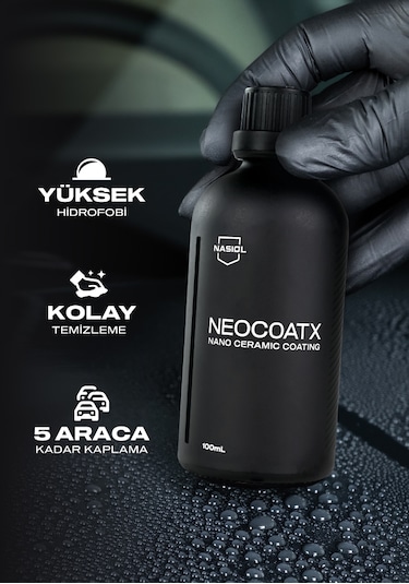 Nasiol Neocoatx Araç Nano Seramik Kaplama ve Boya Koruma 1 Yıl Dayanım 100 ML 5 Araca Kadar Kaplama