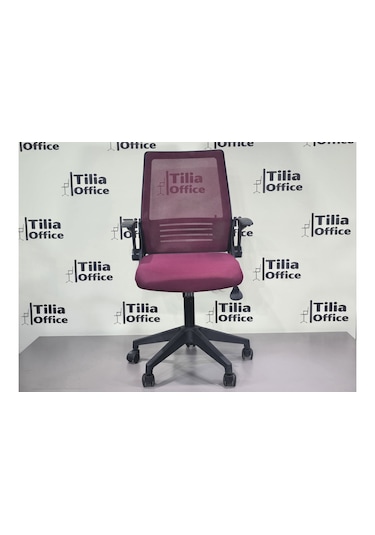 Trendy Çalışma Koltuğu Bordo
