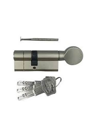 Bilyalı Tuzaklı Mandallı Saten Çelik Kapı Kilit Bareli