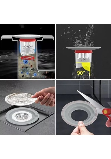 Megaplane Sifonlu Tahliyeler İçin Su Kilidi 193505769 Beyaz