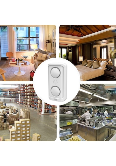 Lichen Çift Hoparlörlü Ultrasonik Kemirgen Kovucu Sivrisinek